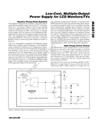 MAX8728ETJ+T Datasheet Page 19