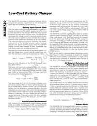 MAX8730ETI+T Datasheet Page 18