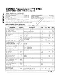 MAX8738EUA+T Datasheet Page 2