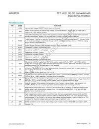 MAX8739ETP+T Datasheet Page 10