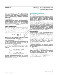 MAX8739ETP+T Datasheet Page 17