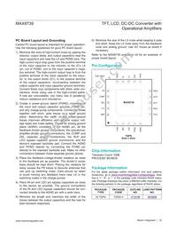 MAX8739ETP+T Datasheet Page 18