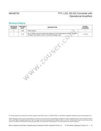 MAX8739ETP+T Datasheet Page 19