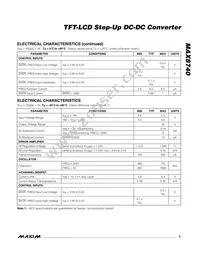 MAX8740ETB+T Datasheet Page 3