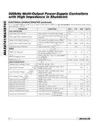 MAX8742EAI+T Datasheet Page 4