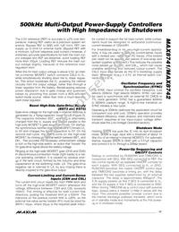 MAX8742EAI+T Datasheet Page 17