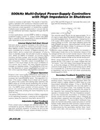 MAX8742EAI+T Datasheet Page 19