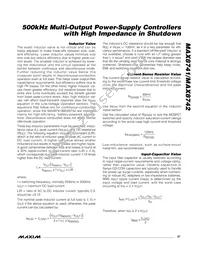 MAX8742EAI+T Datasheet Page 21