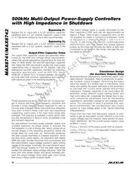 MAX8742EAI+T Datasheet Page 22