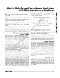 MAX8742EAI+T Datasheet Page 23