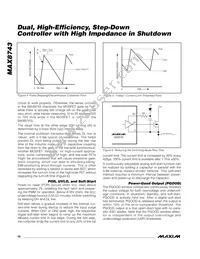 MAX8743ETX+T Datasheet Page 16