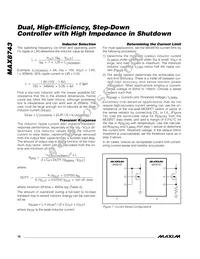 MAX8743ETX+T Datasheet Page 18