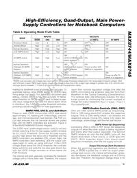 MAX8744ETJ+TGC1 Datasheet Page 19