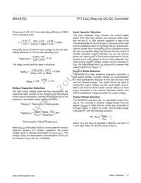 MAX8752ETA+T Datasheet Page 10