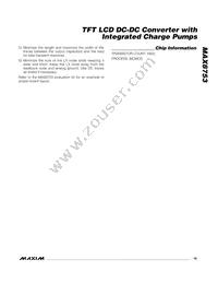 MAX8753ETI+T Datasheet Page 19