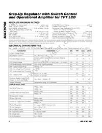 MAX8758ETJ Datasheet Page 2