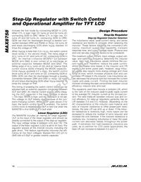 MAX8758ETJ Datasheet Page 14