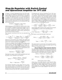 MAX8758ETJ Datasheet Page 16