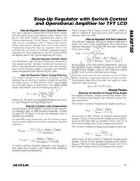 MAX8758ETJ Datasheet Page 17