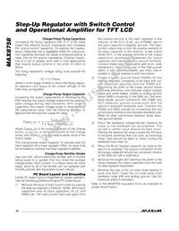 MAX8758ETJ Datasheet Page 18