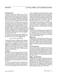 MAX8759ETI+T Datasheet Page 18