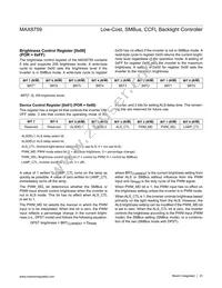 MAX8759ETI+T Datasheet Page 23