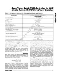 MAX8760ETL+TGA8 Datasheet Page 17