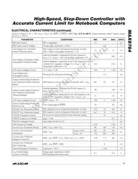 MAX8764ETP+T Datasheet Page 3