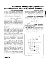 MAX8764ETP+T Datasheet Page 15