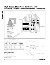 MAX8764ETP+T Datasheet Page 20