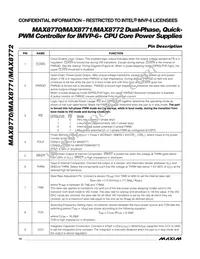 MAX8770GTL+T Datasheet Page 14