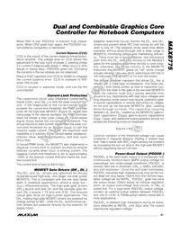MAX8775ETJ+TG24 Datasheet Page 21