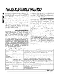 MAX8775ETJ+TG24 Datasheet Page 22