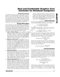 MAX8775ETJ+TG24 Datasheet Page 23