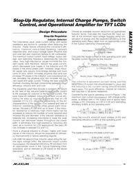 MAX8784ETL+T Datasheet Page 19