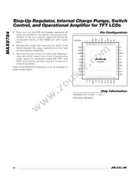 MAX8784ETL+T Datasheet Page 22