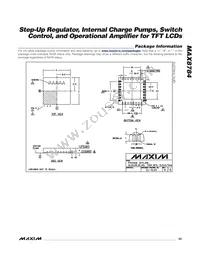 MAX8784ETL+T Datasheet Page 23