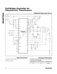 MAX8785ETI+T Datasheet Page 18