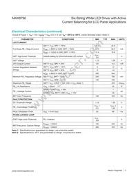 MAX8790ETP+T Datasheet Page 5