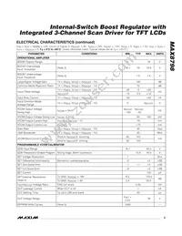 MAX8798AETX+T Datasheet Page 3