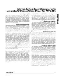 MAX8798AETX+T Datasheet Page 19