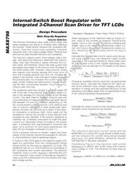 MAX8798AETX+T Datasheet Page 22