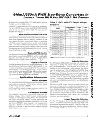 MAX8805WEWEEE+ Datasheet Page 15