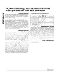 MAX8815AETB+T Datasheet Page 12