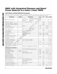 MAX8819AETI+TG104 Datasheet Page 6