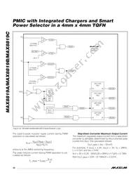 MAX8819AETI+TG104 Datasheet Page 22