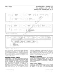 MAX8831EWE+ Datasheet Page 17