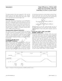 MAX8831EWE+ Datasheet Page 19