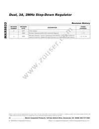 MAX8833ETJ+ Datasheet Page 20