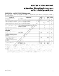 MAX8834ZEWP+T Datasheet Page 5